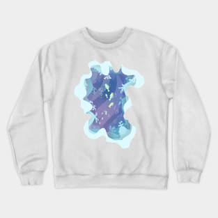 Shadow box deep sea Crewneck Sweatshirt